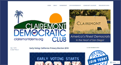 Desktop Screenshot of clairemontdems.org